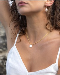 Native Sol - Bellavue Pearl Necklace