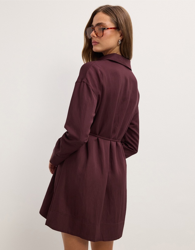 The Fated - Clementine Mini Shirt Dress