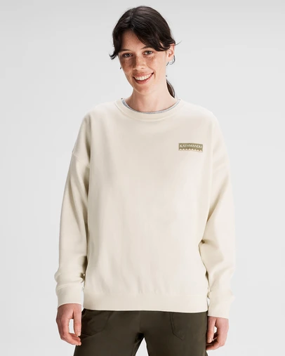 Kathmandu - Heritage Logo Slouchy LT BB Crew Sweatshirt