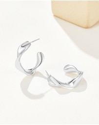 Mestige - Formation Earrings - Silver Plated