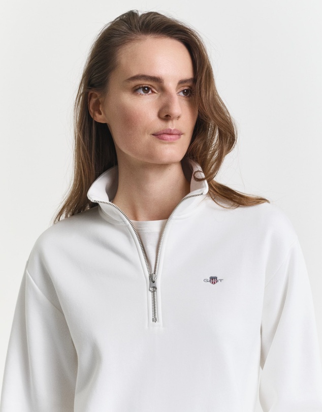 Gant - Shield Half Zip Sweatshirt