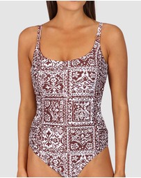 Baku Swimwear - Havana D-E Cup Underwire One Piece Swimsuit