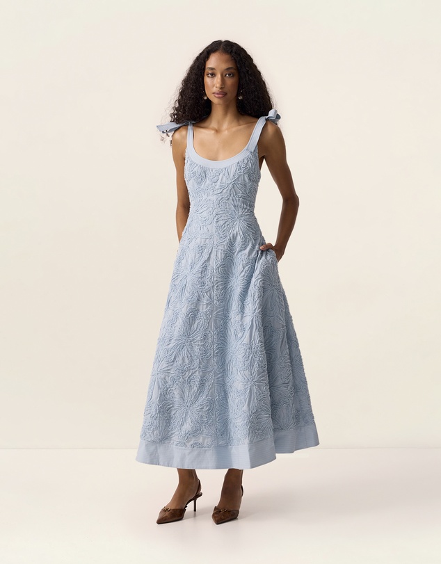 MOS The Label - Blossom Strappy Midi Dress