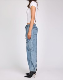 ONE TEASPOON - Utility Denim Flight Pants - Johnny Blue