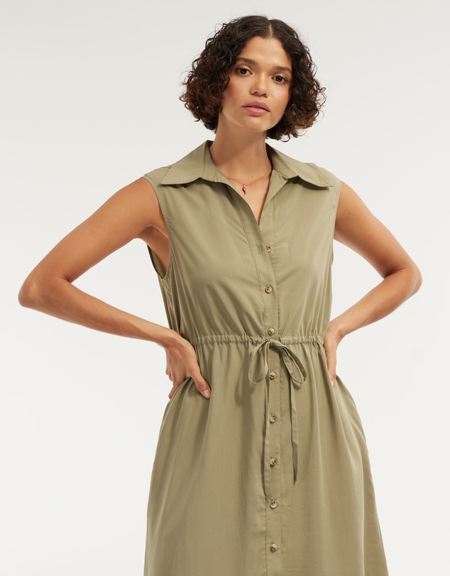 Amelius - Kate Buttoned Maxi Dress