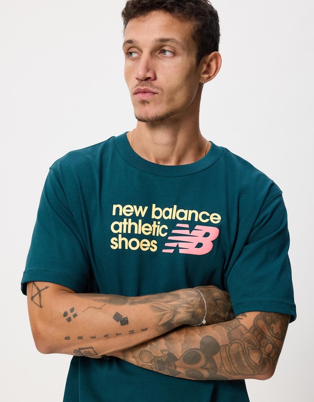 New Balance - Athletics Premium Relaxed Chest Logo T-Shirt