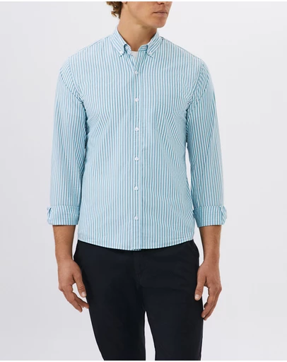 Van Heusen - Washed Poplin Casual Shirt