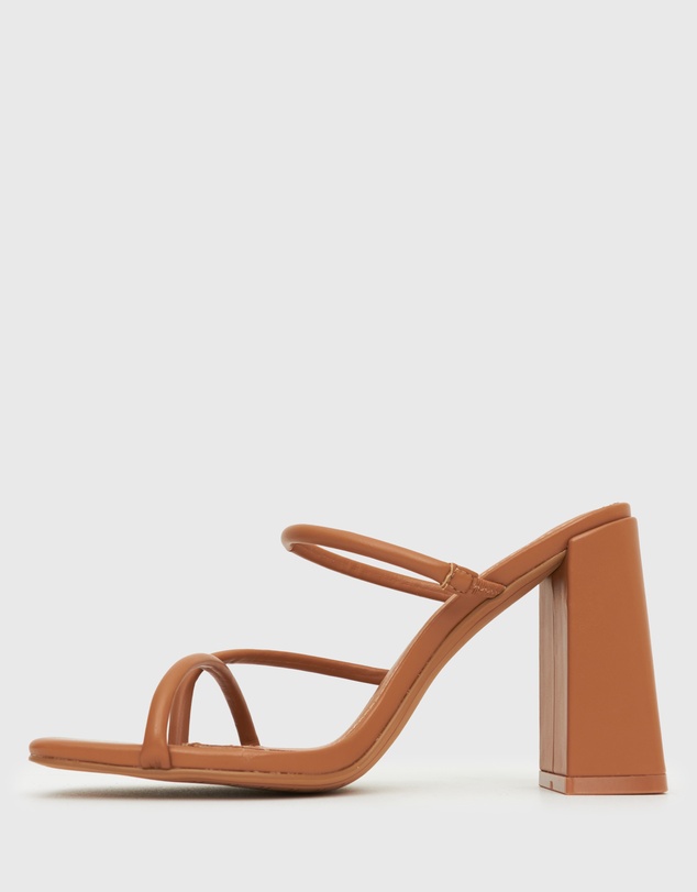 Betts - Shaq High Block Heel Mules