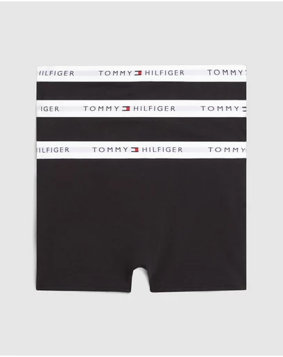 Tommy Hilfiger - 3-Pack Signature Logo Waistband Trunks - Teens