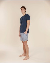 Gingerlilly - Rebecca Judd x Gingerlilly | Noah Cotton Short PJ Set