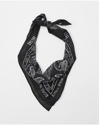 Ksubi - Ghosted Bandana Black/White