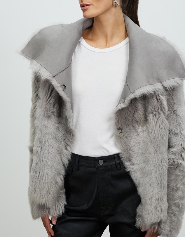 West 14th - Sutton Place Shearling Coat