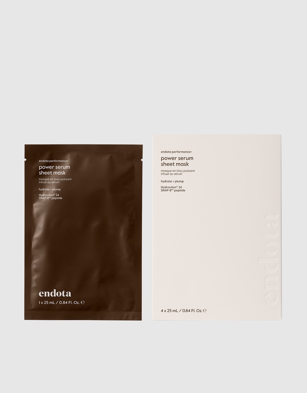 Endota - Performance+ Power Serum Sheet Mask 25ml retail (4 pack)
