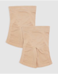 Ambra - 2 Pack Powerlite Thigh Shaper Short