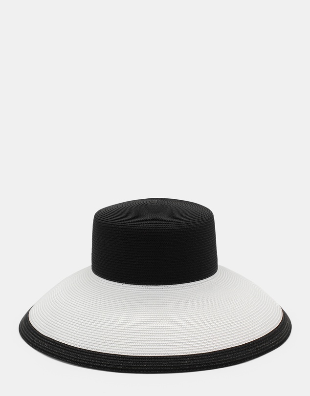 Morgan & Taylor - Kartia Racewear Droop Hat in White & Black