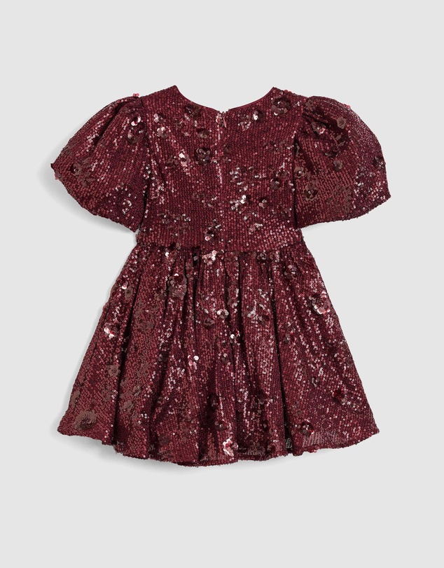 Bardot Junior - Isabel Flower Sequin Dress - Kids-Teens