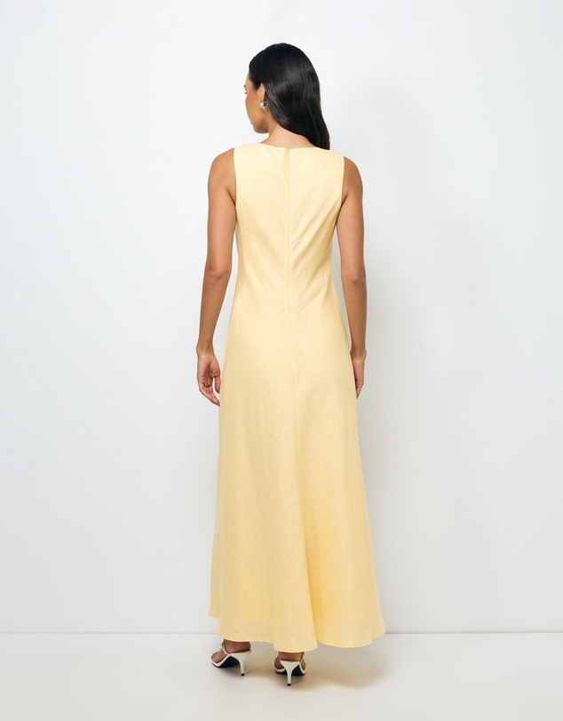 AERE - Alyse Linen Maxi Dress