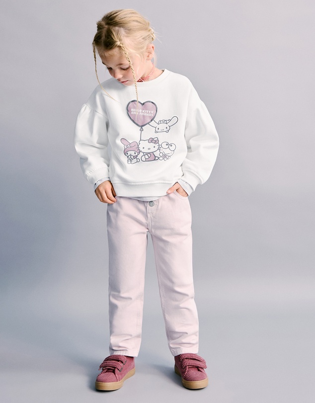 M.N.G - HK Heart Sweatshirt - Babies-Kids