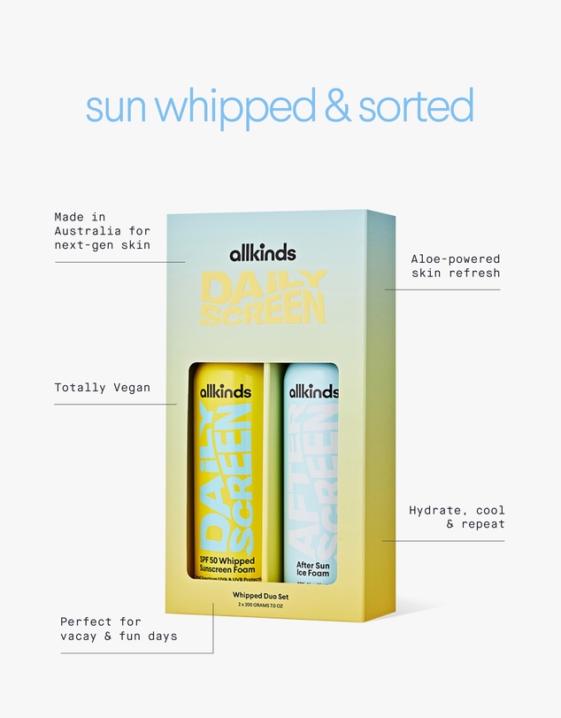 Allkinds - Daily Screen Whipped Duo Set
