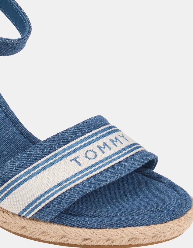 Tommy Hilfiger - High Wedge Webbing Espadrilles - Women's