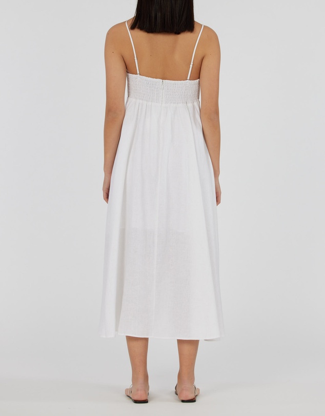 Amelius - Corinna Linen Midi Dress