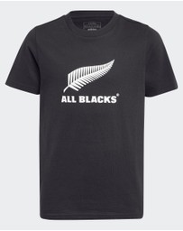 adidas Performance - All Blacks Logo Tee Kids