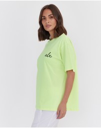 ALEXANDRA - Sole T-Shirt Fluro Yellow