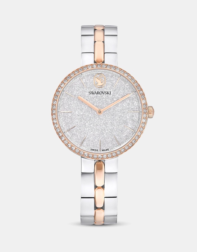 Swarovski - Cosmopolitan Watch, Swiss Made, Metal Bracelet, Silver Tone, Mixed Metal Finish