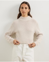 Atmos&Here - Zulu Textured Roll Neck Jumper