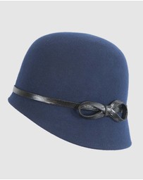 Max Alexander - Felt Navy Fashion Bucket Hat