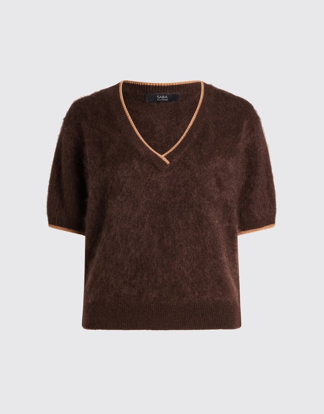 SABA - Wynter Wool Cashmere V Neck Knit