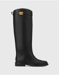 Betts - Saddle Flat Riding Boots