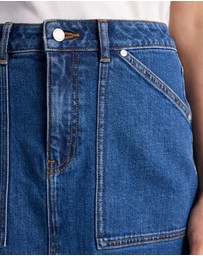 David Lawrence - Marion Denim Skirt