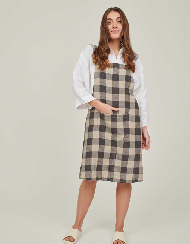 Carlotta + Gee - Linen Apron