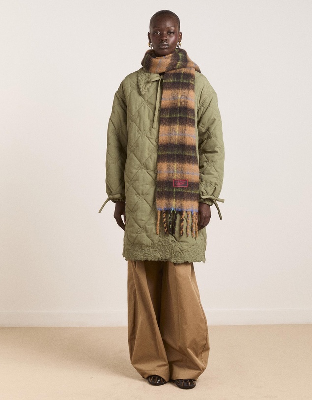 Damson Madder - Avery Quilted Coat
