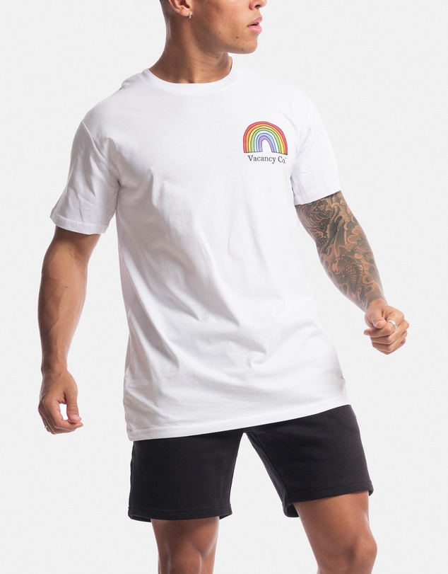 Vacancy Co - Hand-drawn Rainbow Tee