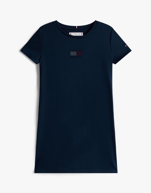 Tommy Hilfiger - Straight Punto Dress SS - Kids