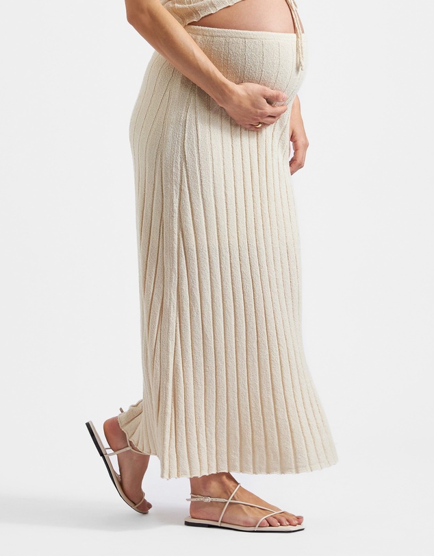 Ripe Maternity - Charli Rib Knit Skirt