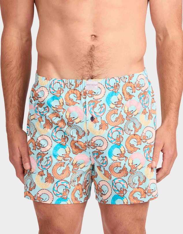 Mitch Dowd - Mitchdowd Dognuts Cotton Boxer Shorts 3 Pack