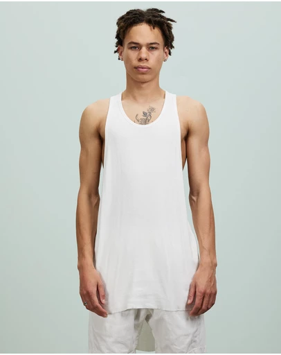 Surrounded By Ghosts - The Cerium Cotton Rib Singlet