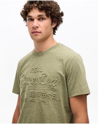 Superdry - Vintage Logo Embossed Tee