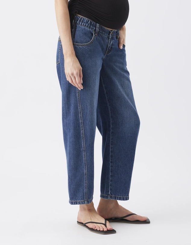 Ripe Maternity - Lex Barrel leg Jean