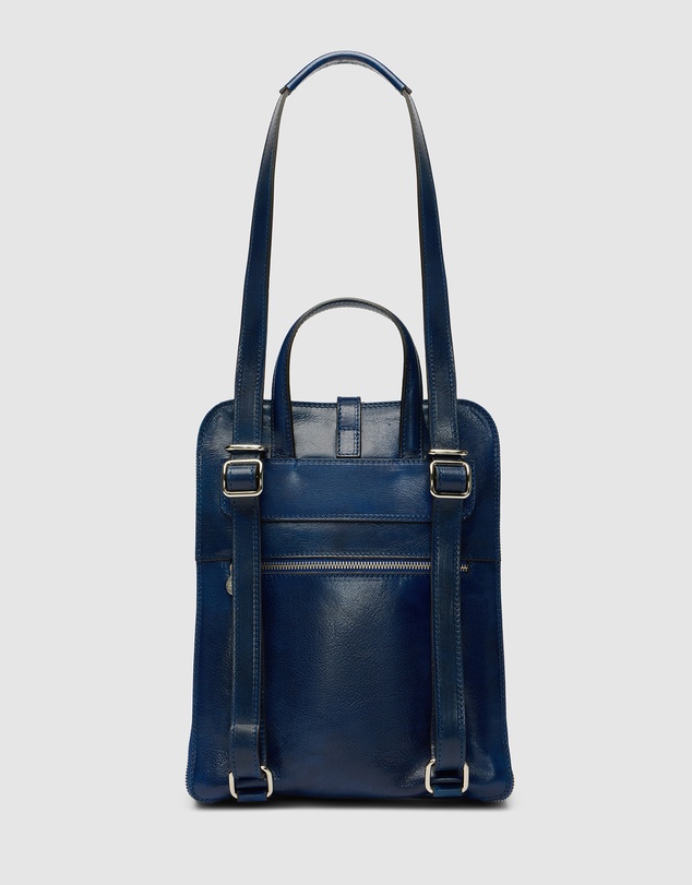 Florence - The Emma Blue 3-in-1 Convertible Backpack