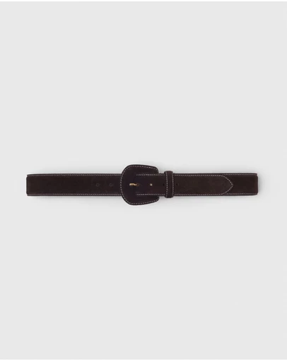Maje - A Cover Suede Belt