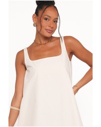 Petal & Pup - Kora Mini Dress - Chalk White