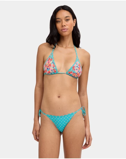 Billabong - Womens Ditsy Pop Rev Tie Side Hike Bikini Bottom