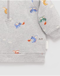 Purebaby - Dragon Embroidered Windcheater -Kids-Babies