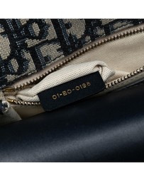 Pre-Loved by Azura Reborn - Pre-Loved Oblique Canvas CD Lock Chain Flap Crossbody