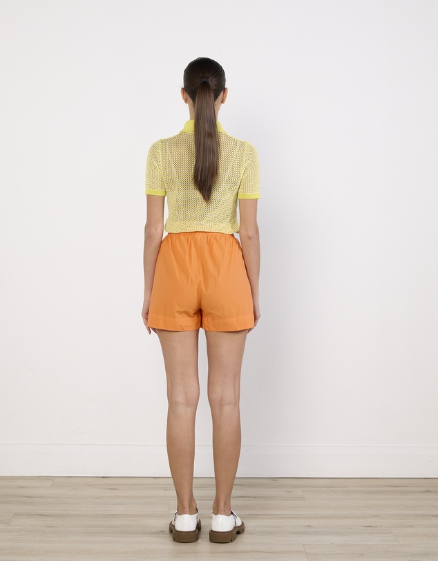 Cirkular - Pre-Loved - Bottega Veneta Yellow Knit Polo Shirt
