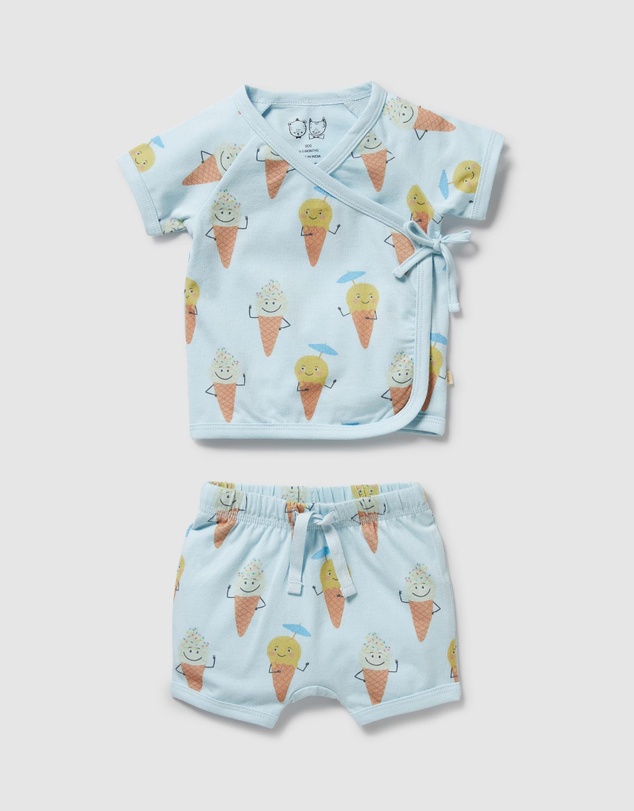 Wilson & Frenchy - Organic Kimono Set - Babies